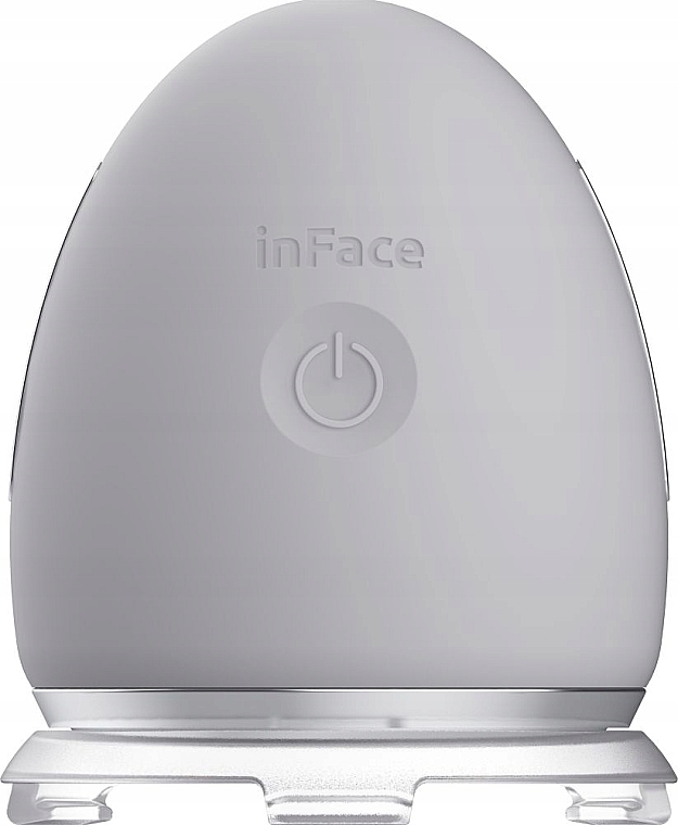 Jonowy masażer do twarzy - inFace Ion Facial Device CF-03D Grey — Zdjęcie N1