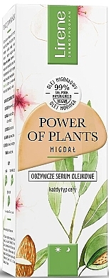 Odżywcze serum do twarzy - Lirene Power Of Plants Migdal Nourishing Oil Serum — Zdjęcie N1
