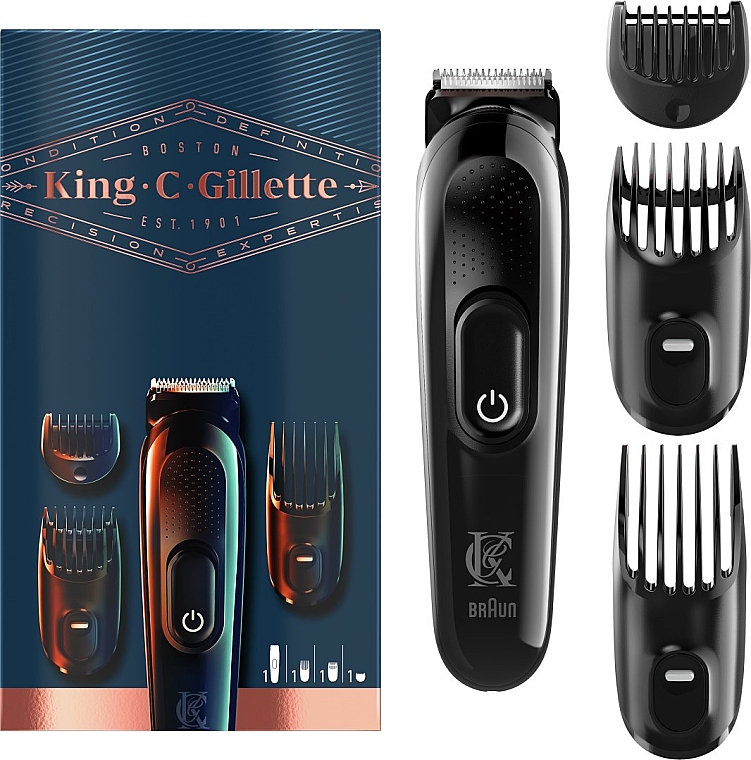 Maszynka do golenia - Gillette King C. Gillette Beard Trimmer — Zdjęcie N2
