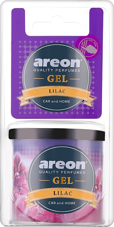 Żel aromatyzowany w blistrze Lilac - Areon Gel Can Blister Lilac  — Zdjęcie N1