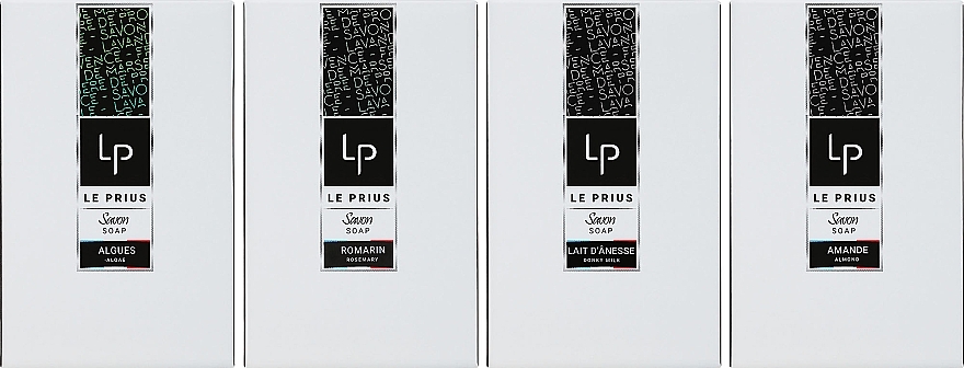 Zestaw - Le Prius Gift Set Spa Bars Of Soap (soap 4 x 125 g) — Zdjęcie N1