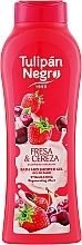 Kup Żel pod prysznic Truskawka i Wiśnia - Tulipan Negro Strawberry & Cherry Shower Gel