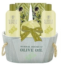 Zestaw, 6 produktów - Aurora Herbal Bouquet Olive Oil  — Zdjęcie N1
