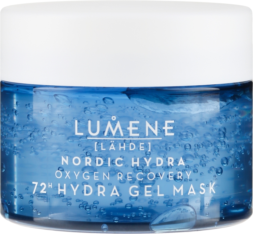 Nawilżająco-regenerująca żelowa maska do twarzy - Lumene [Lahde] Nordic Hydra 72H Gel Mask — Zdjęcie N2
