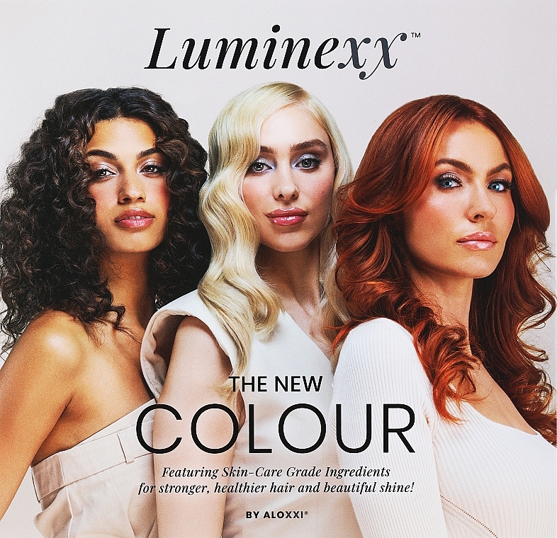 Paleta kolorów farb do włosów - Luminexx The New Colour By Aloxxi — Zdjęcie N1