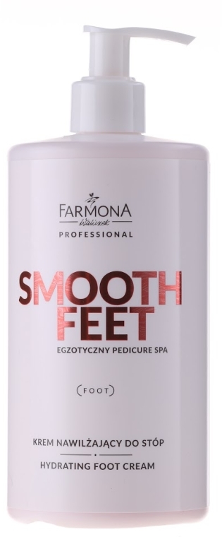 Grejpfrutowy krem regenerujący do stóp - Farmona Professional Smooth Feet Egzotyczny pedicure spa — Zdjęcie N1