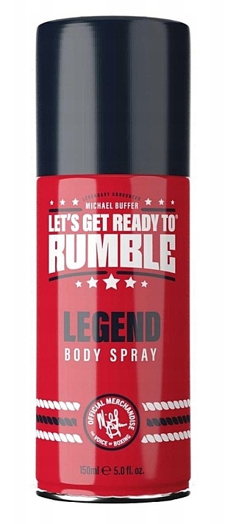 Spray do ciała - Rumble Men Legend Body Spray — Zdjęcie N1