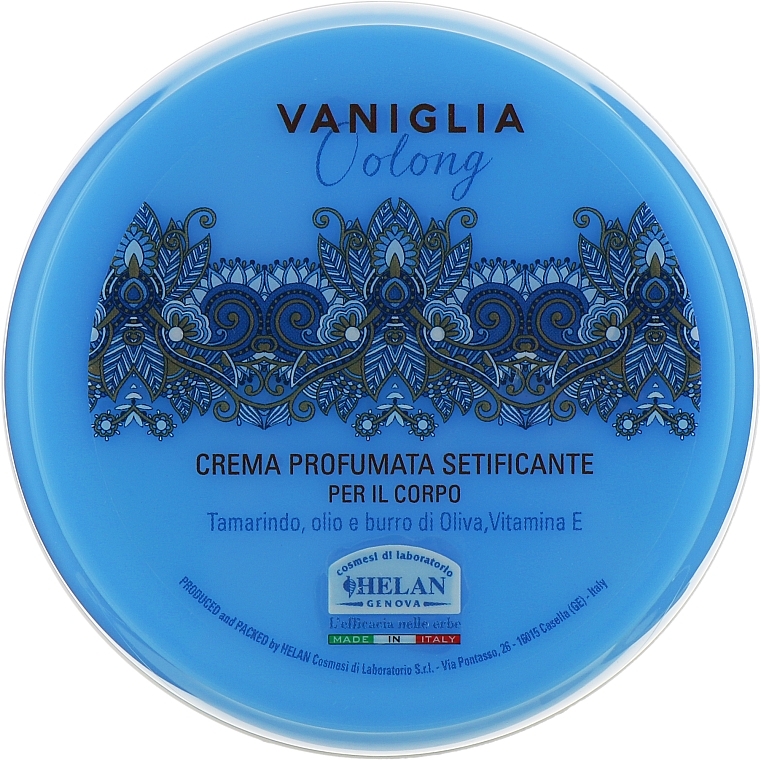 Zapachowy krem do ciała - Helan Vaniglia Oolong Scented Cream — Zdjęcie N1