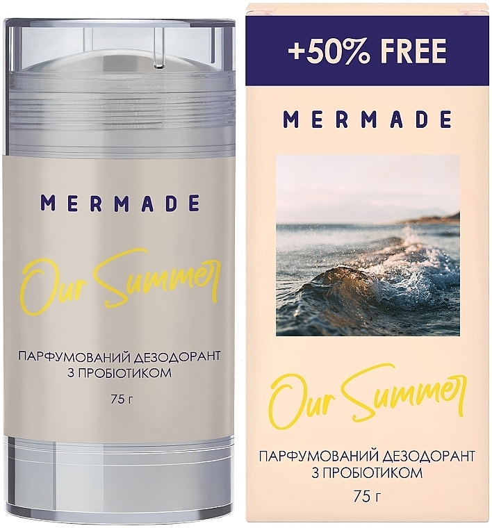 Mermade Our Summer - Perfumowany dezodorant z probiotykiem — Zdjęcie N1