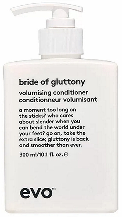 Odżywka zwiększająca objętość włosów - Evo Bride Of Gluttony Volumising Conditioner — Zdjęcie N1