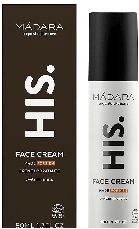 Krem do twarzy dla mężczyzn - Madara Cosmetics HIS Face Cream — Zdjęcie N1