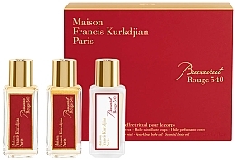 Maison Francis Kurkdjian Baccarat Rouge 540 - Zestaw (b/oil/2x35ml+h/mist/35ml) — Zdjęcie N1
