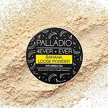 Bananowy puder do twarzy - Palladio 4 Ever+Ever Banana Loose Setting Powder — Zdjęcie N3