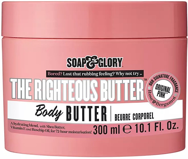 Kremowe masło do ciała - Soap & Glory The Righteous Butter — Zdjęcie N1