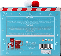 Zestaw prezentowy - Accentra Santa & Co Frosted Berries Bath Gift Set (sh/gel/60ml + cup) — Zdjęcie N3