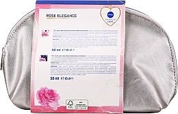 PRZECENA! Zestaw - NIVEA Rose Touch (cr/2x50ml + bag/1pc) * — Zdjęcie N1