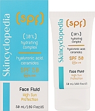 Nawilżający fluid do twarzy - Skincyclopedia Face Fluid SPF50 — Zdjęcie N2