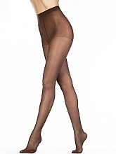 Rajstopy Slim Silhouette, 40 Den, cappuccino - Mio Senso — Zdjęcie N2