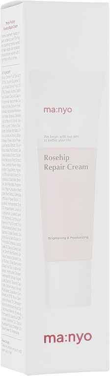 Krem do twarzy z ekstraktem z dzikiej róży - Manyo Factory Natural Treatment Rosehip Cream