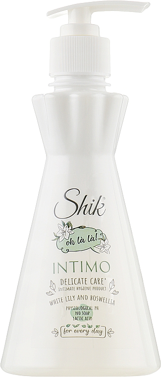 Żel do higieny intymnej z ekstraktem z białej lilii i boswelli - Shik Intimo Delicate Care — Zdjęcie N1