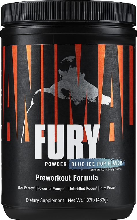 Stymulator przedtreningowy - Universal Nutrition Animal Fury Ice Pop — Zdjęcie N1