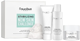 Kup PRZECENA! Zestaw - Natura Bisse Stabilizing New Skin Challenge (f/mask/75ml + f/ess/100ml + f/cr/50ml + sponge) *