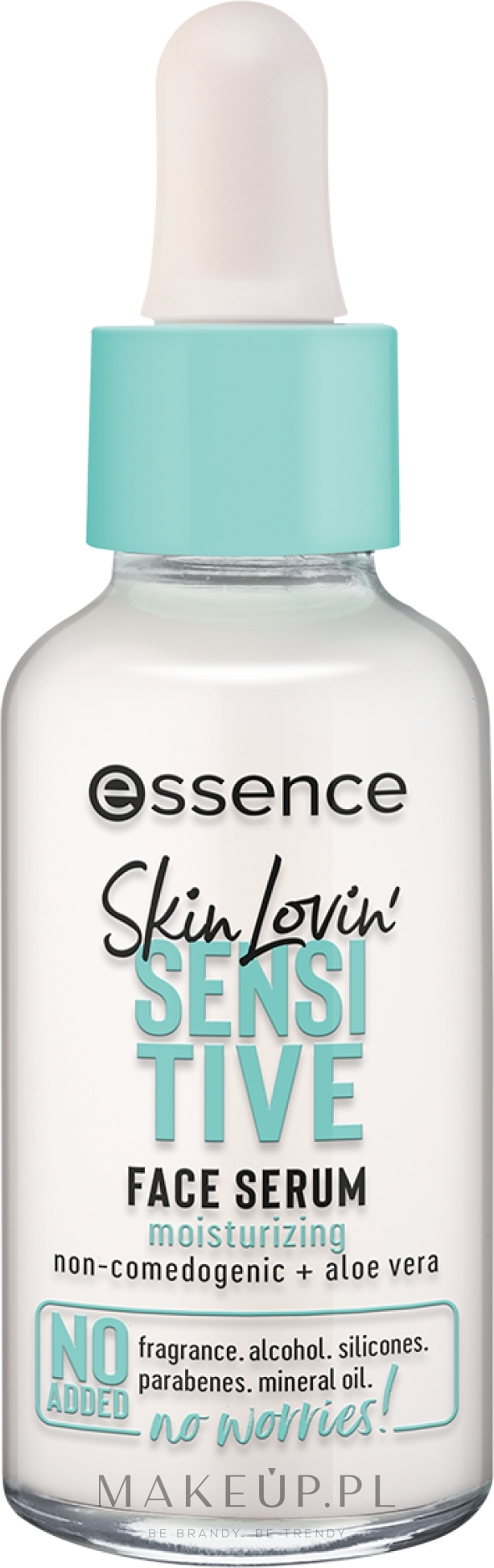 Nawilżające serum z aloesem do cery wrażliwej - Essence Skin Lovin Sensitive Face Serum — Zdjęcie 30 ml