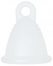 Kup Kubeczek menstruacyjny, rozmiar XL, przezroczysty - MeLuna Classic Shorty Menstrual Cup Ring