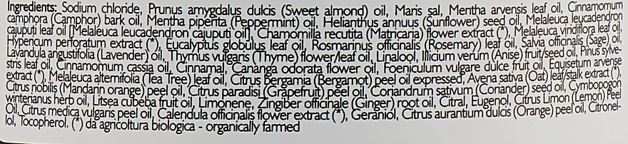 Relaksujący peeling solny do ciała - Phytorelax Laboratories 31 Herbs Oil Salt Body Scrub — Zdjęcie N3