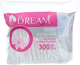 Patyczki kosmetyczne 300 szt. - Air Dream — Zdjęcie N1