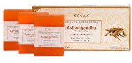 Kup Witaminowe mydło ręcznie robione z roślinnymi ekstraktami Ashwagandha - Synaa Luxury Collection Ashwagandha Handmade Soap