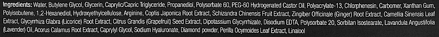 Liftingująca maska do korekcji owalu twarzy z pudrem diamentowym - Dr. Oracle Dermasys Diamond V Mask — Zdjęcie N3