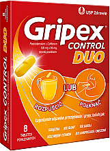Kup Suplement diety Control Duo, 8 tabletek - Gripex Control Duo 