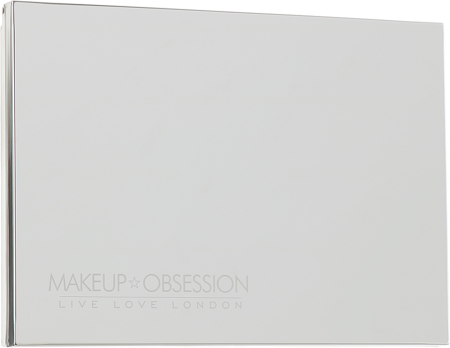 Biała kasetka na kosmetyki do makijażu - Makeup Obsession Palette Medium Luxe ME — Zdjęcie N1