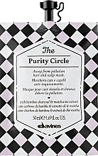 Kup Maska do włosów i skóry głowy przeciw zanieczyszczeniom z węglem bambusowym i ekstraktem z herbaty matcha - Davines The Circle Chronicles The Purity Circle