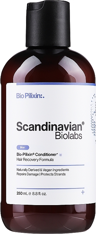 PRZECENA! Regenerująca odżywka do zniszczonych włosów dla mężczyzn - Scandinavian Biolabs Hair Recovery Conditioner Men * — Zdjęcie N3