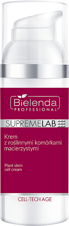 Krem do twarzy z roślinnymi komórkami macierzystymi - Bielenda Professional SupremeLab Cream — Zdjęcie N2