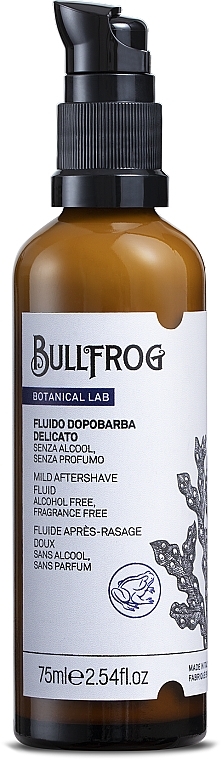 Płyn po goleniu - Bullfrog Botanical Lab Mild Aftershave Fluid — Zdjęcie N1