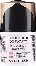 Rozświetlający hydro-mus do twarzy - Vipera Hydro-Mousse Highlighter — Zdjęcie N1
