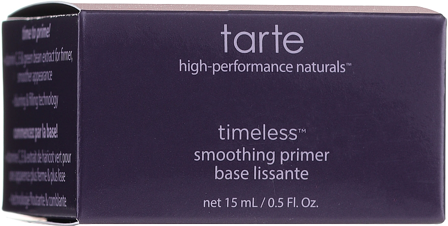 Utrwalająca i wygładzająca baza pod makijaż - Tarte Cosmetics Timeless Smoothing Primer — Zdjęcie N1