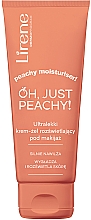 Ultralekki krem-żel rozświetlający pod makijaż - Lirene Oh, Just Peachy! — Zdjęcie N2