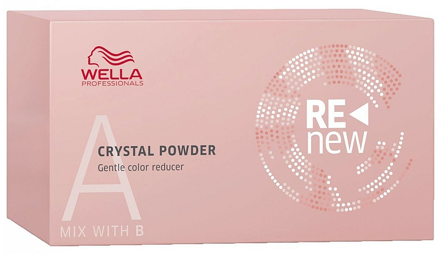 Proszek do delikatnego ściągnięcia koloru z włosów - Wella Professionals Color Renew Crystal Powder — Zdjęcie N2