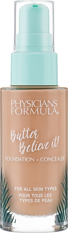 Podkład + korektor - Physicians Formula Butter Believe It! Foundation + Concealer — Zdjęcie N1