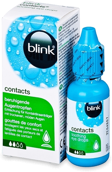 Krople do oczu - Bausch & Lomb Blink Contacts — Zdjęcie N1