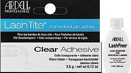 Klej do kępek rzęs - Ardell Lashtite Adhesive Clear  — Zdjęcie N2