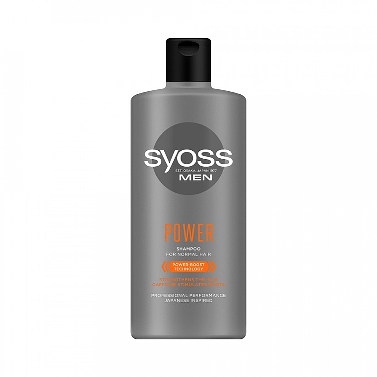 Szampon dla mężczyzn do włosów normalnych - Syoss Men Power Shampoo — Zdjęcie N1
