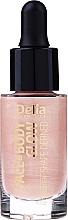 Kup Rozświetlacz do twarzy i ciała - Delia Face & Body Glow Shape Defined