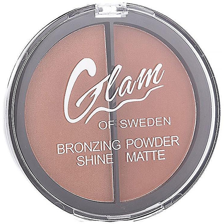 	Puder brązujący do twarzy - Glam Of Sweden Bronzing Powder Shine And Matte — Zdjęcie N1