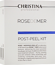 Zestaw - Christina Rose De Mer Post Peeling Kit (ser/15ml + ser/15ml + cr/mask/15ml) — Zdjęcie N1