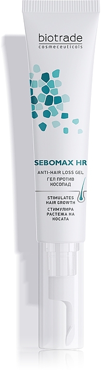 Żel stymulujący przeciw wypadaniu włosów - Biotrade Sebomax HR Anti-Hair Loss Gel — Zdjęcie N1